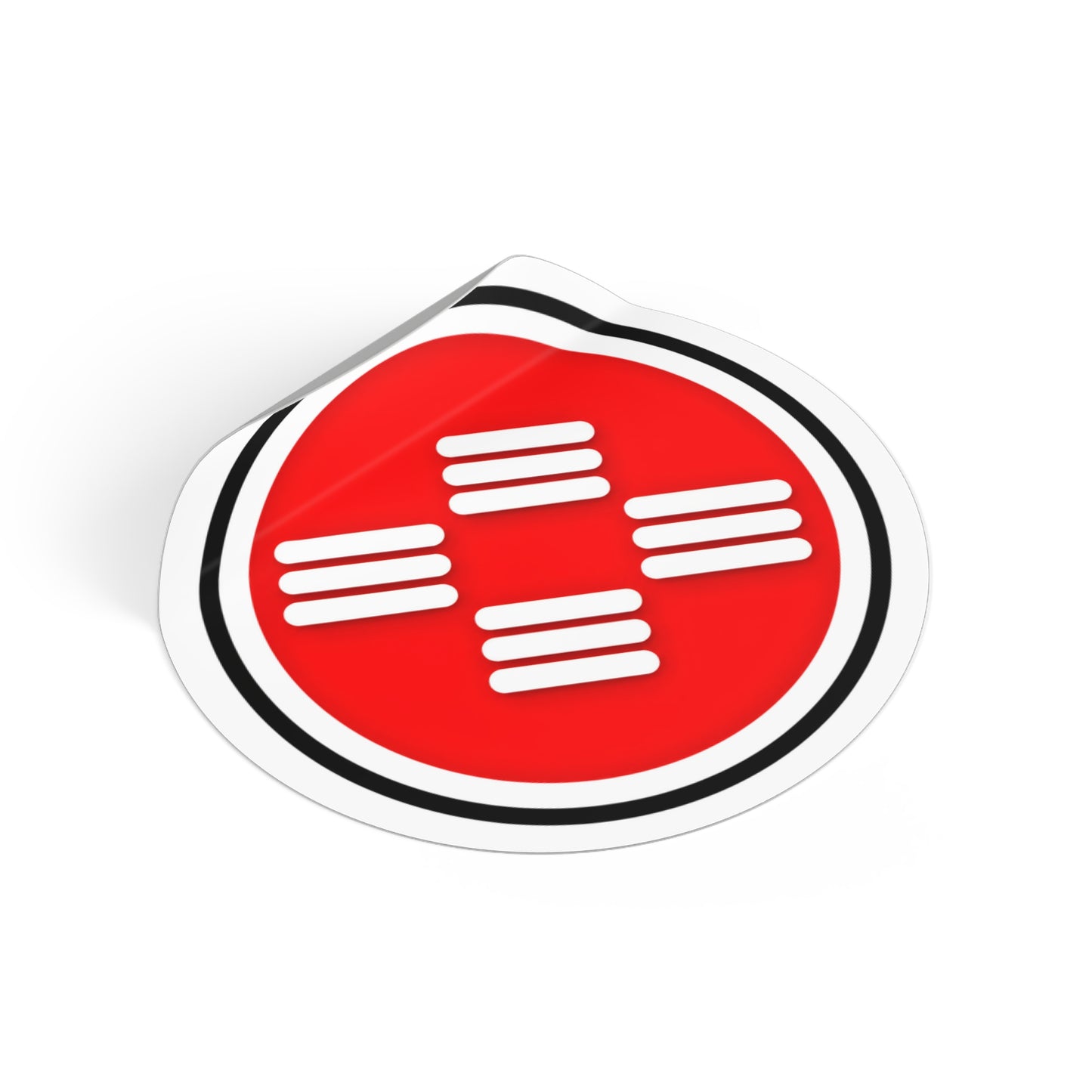PRESENCE | Small Round Vinyl Sticker