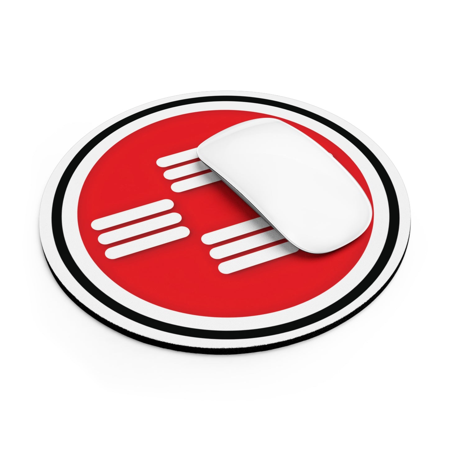 PRESENCE Mouse Pad — Red Symbol