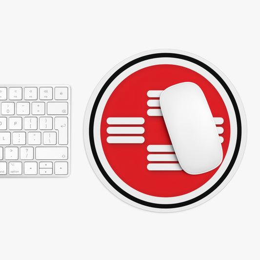 PRESENCE Mouse Pad — Red Symbol