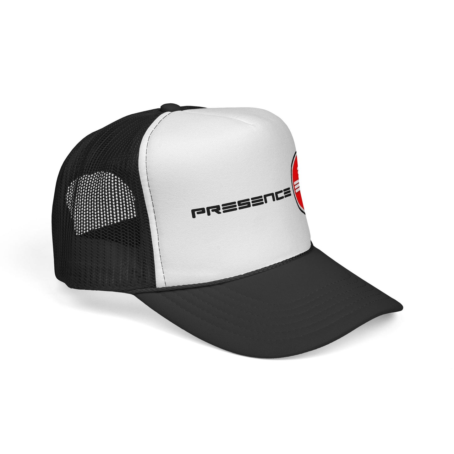 PRESENCE - Trucker Cap | Red Emblem