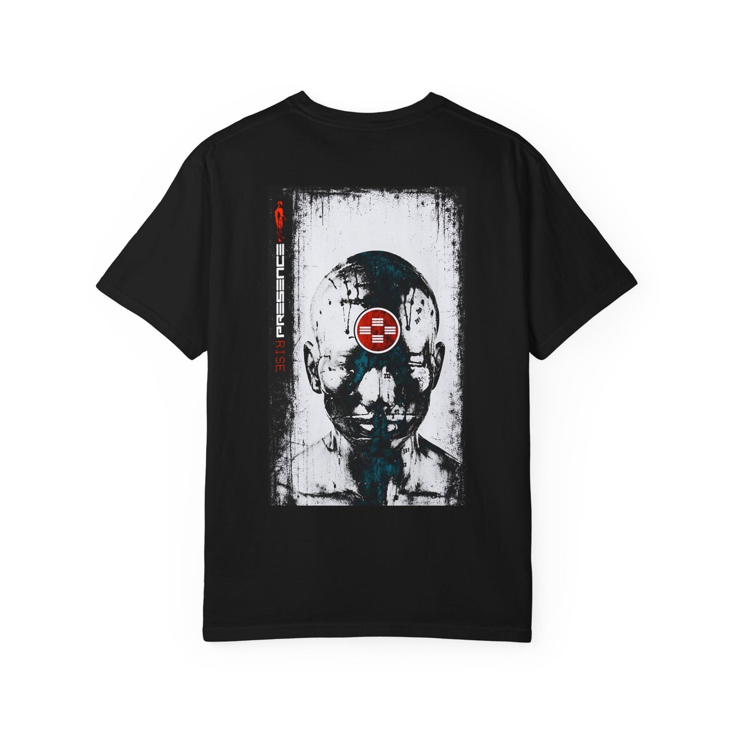 PRESENCE Logo T-shirt | Silver-Man Emblem