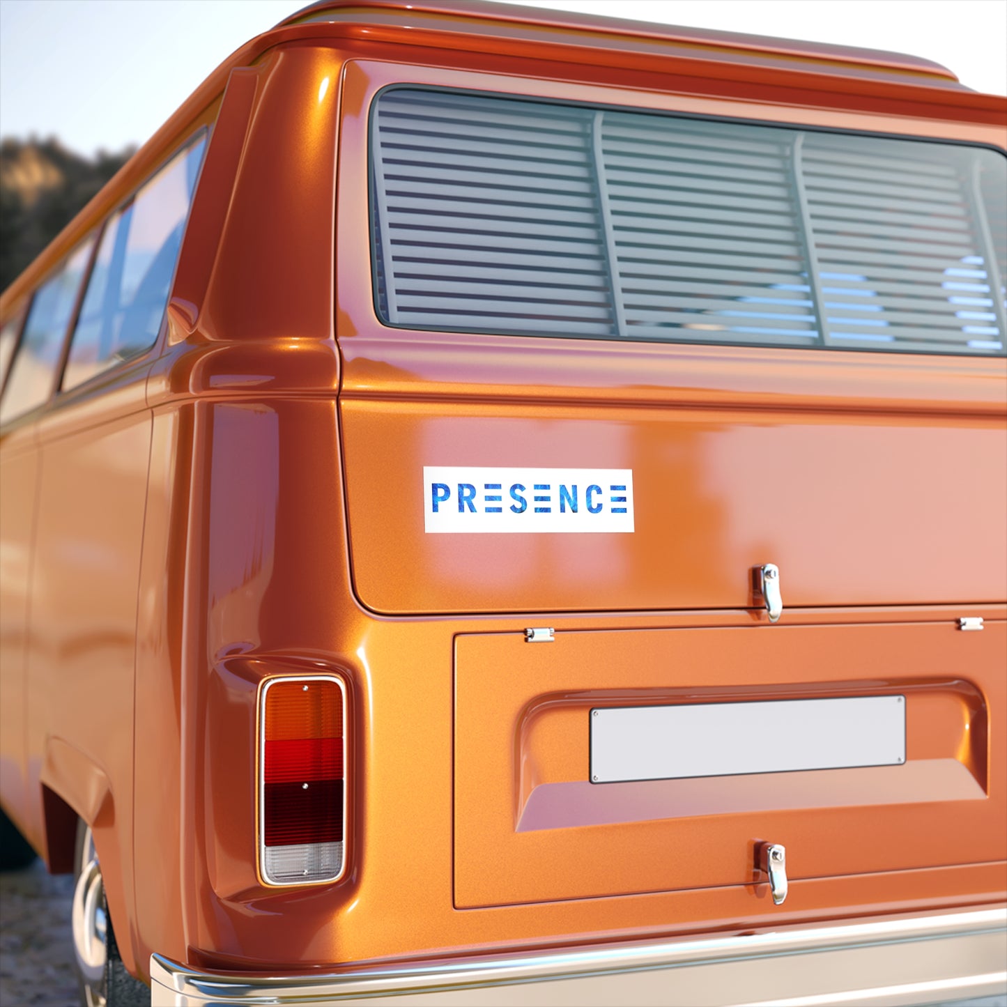 PRESENCE Blue Logo | Bumper Sticker
