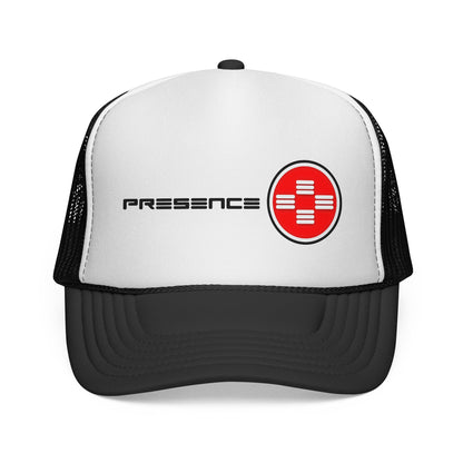 PRESENCE - Trucker Cap | Red Emblem