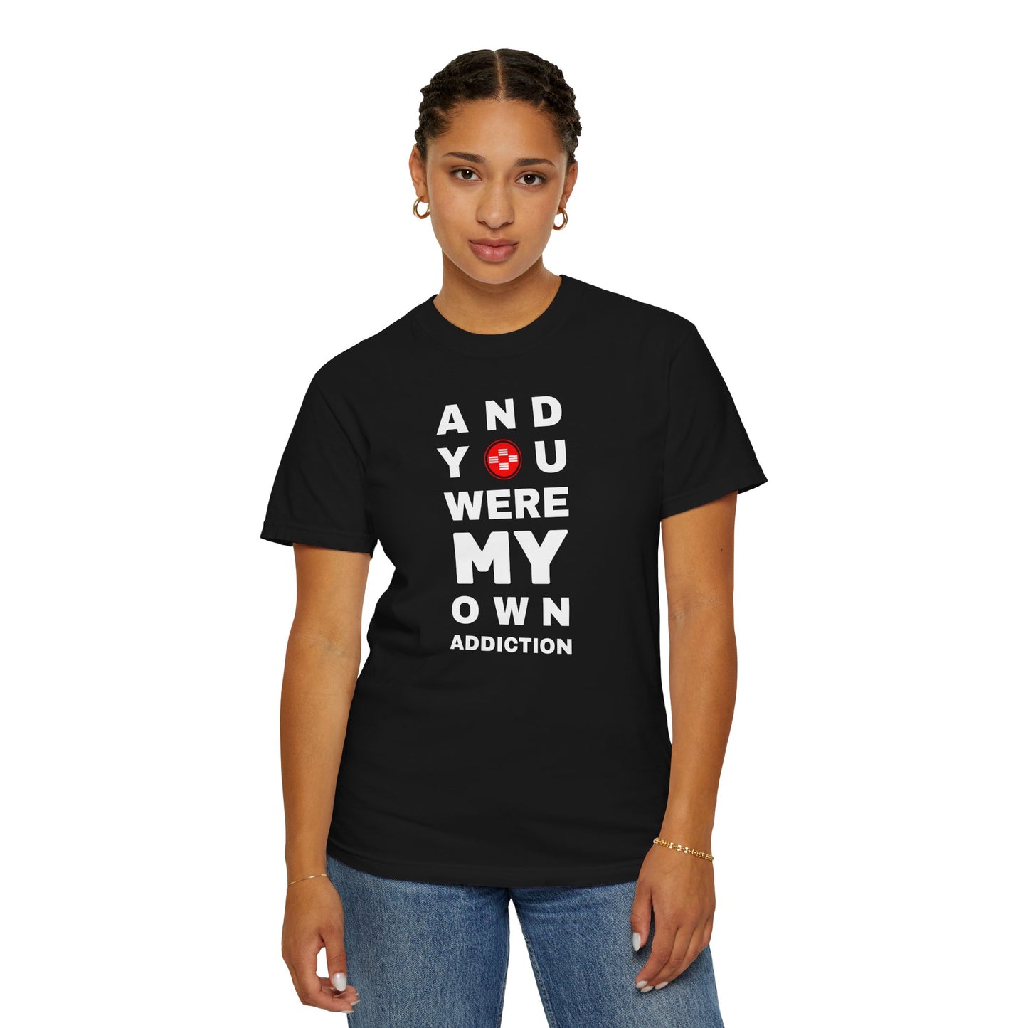 PRESENCE Lyrics T-shirt | ADDICTION
