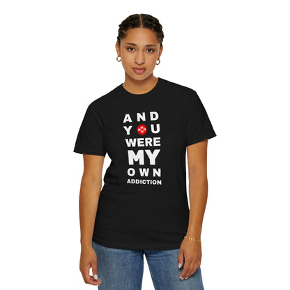 PRESENCE Lyrics T-shirt | ADDICTION