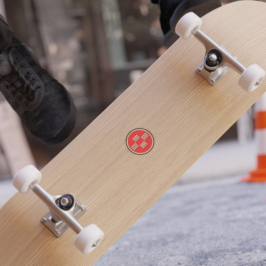 PRESENCE | Small Round Outdoor Waterproof Vinyl Sticker