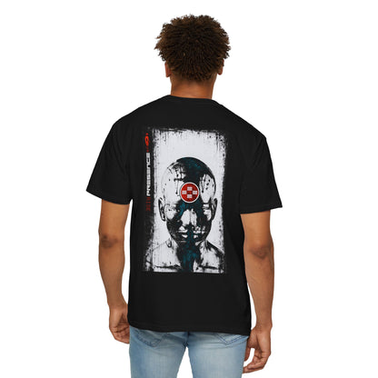PRESENCE Logo T-shirt | Silver-Man Emblem