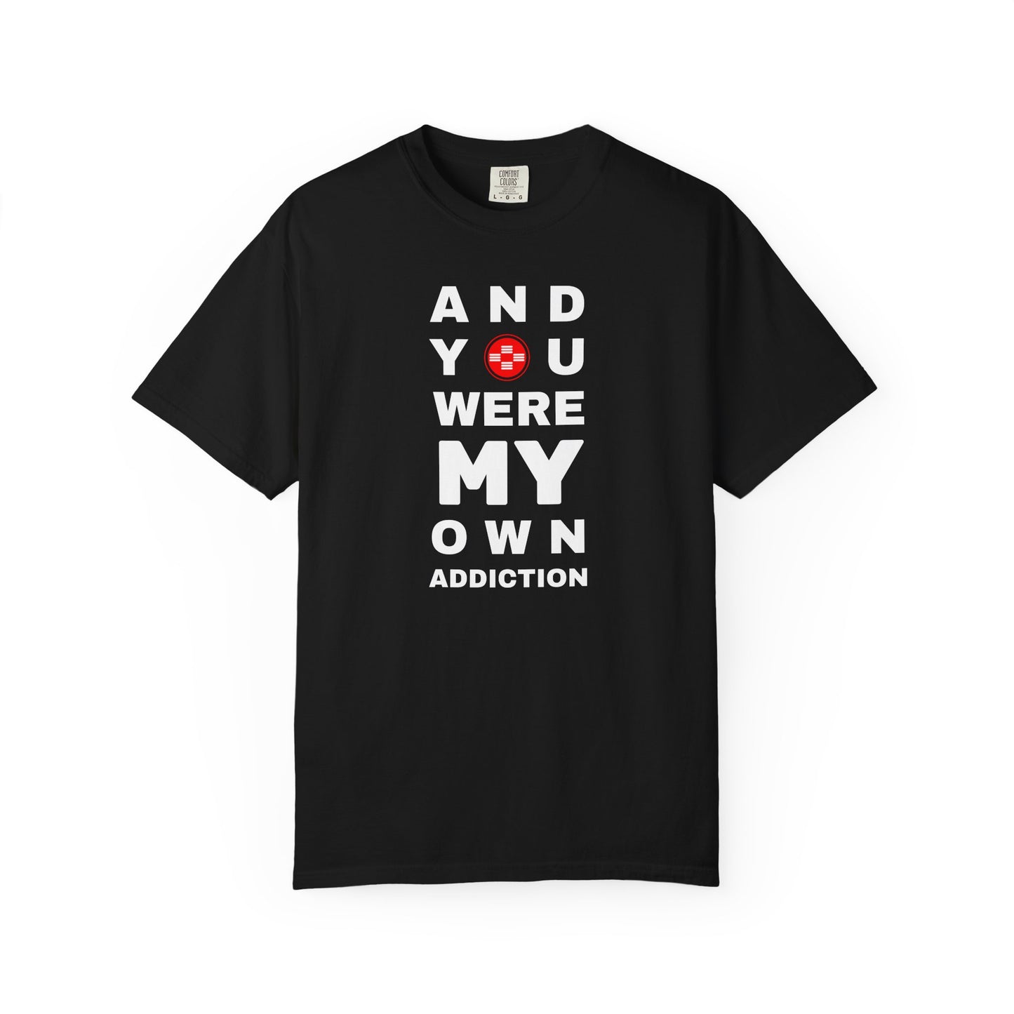 PRESENCE Lyrics T-shirt | ADDICTION