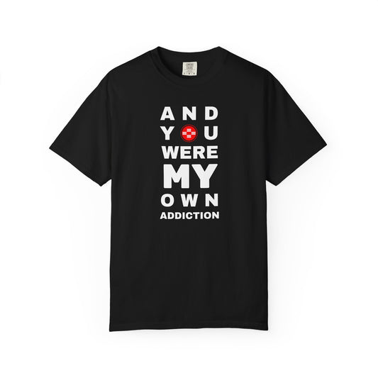 PRESENCE Lyrics T-shirt | ADDICTION